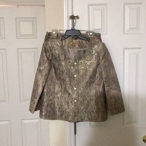 Kasper two piece suit set